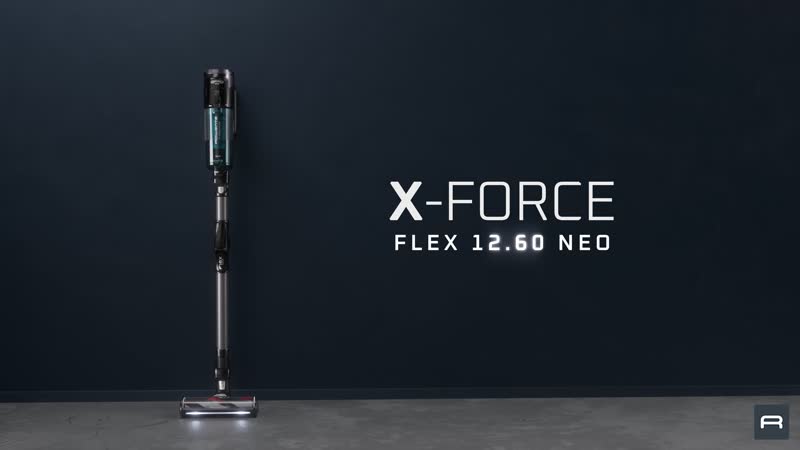 X-Force Flex 12.60 Neo, Bežični štapni usisivač, Allergy Aqua, Snaga dubinskog čišćenja